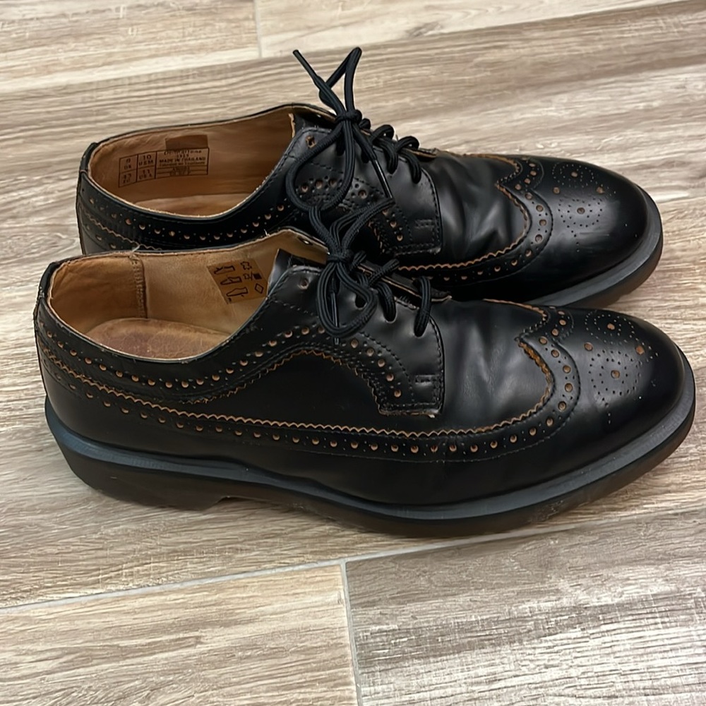 Doc Martens 3989 Black Oxford Brogue Wingtip USM 10